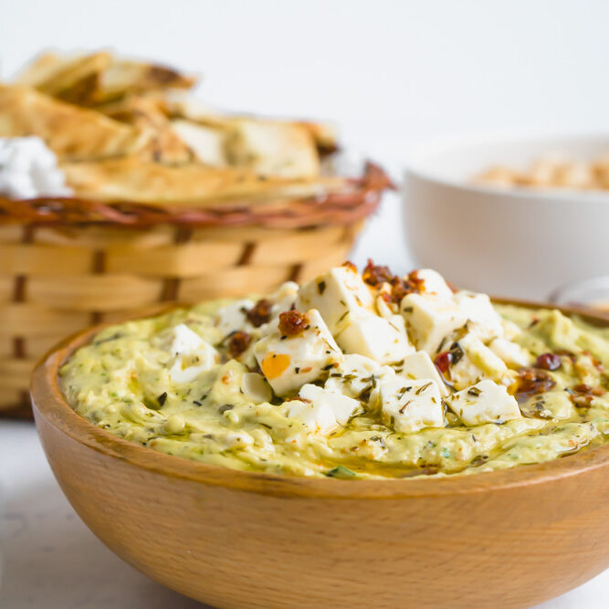 white bean dip