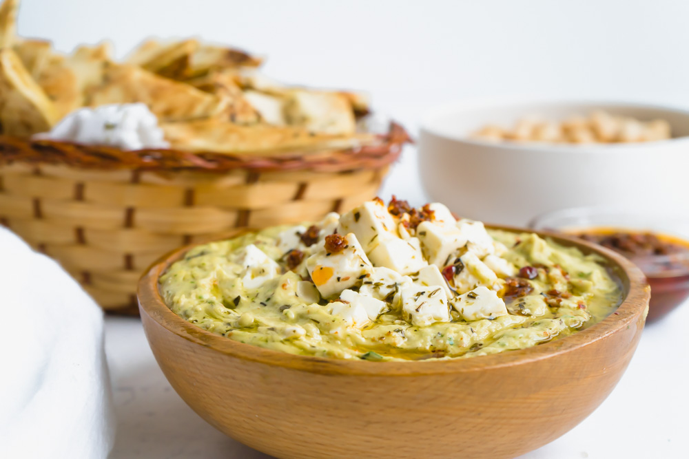 white bean dip